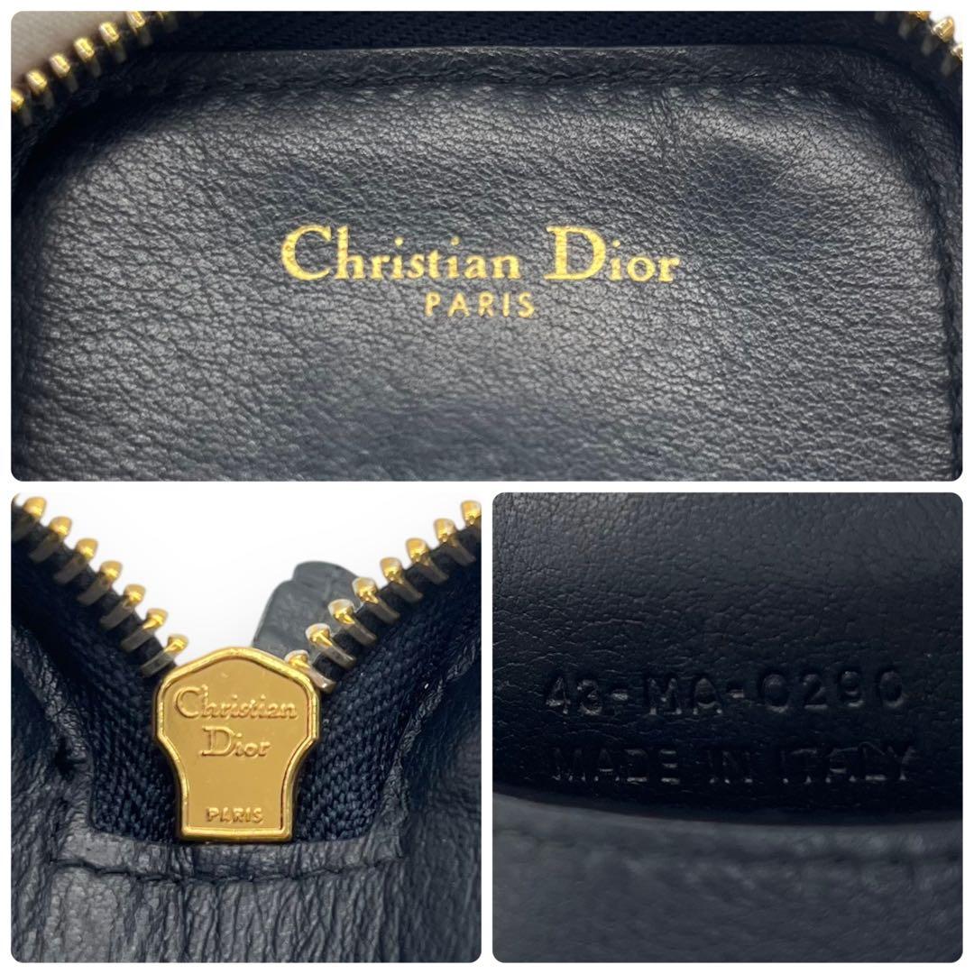 美品クリスチャンディオール AirPodsケース キーホルダー 総柄