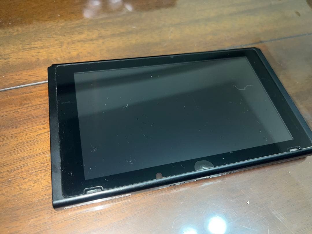 ジャンク】Nintendo Switch通常モデル 付属品一式 クリアカバー付