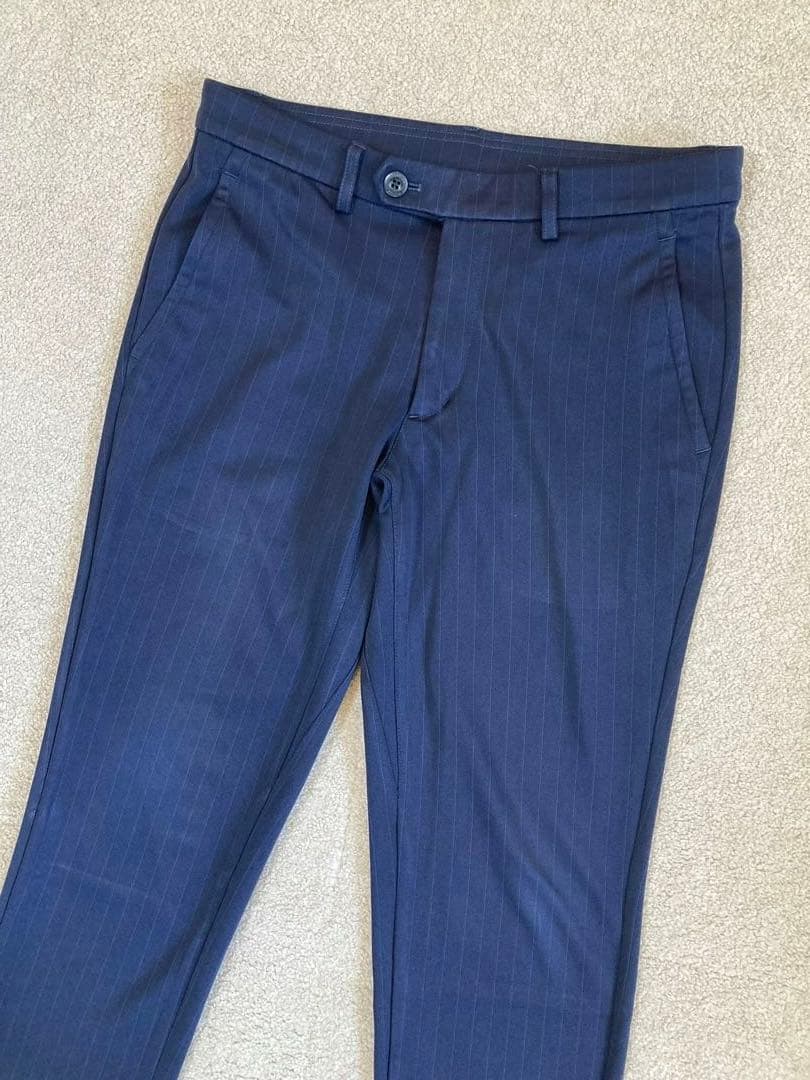 adidas アディダス PSFA セットアップ ストライプ スーツネイビー