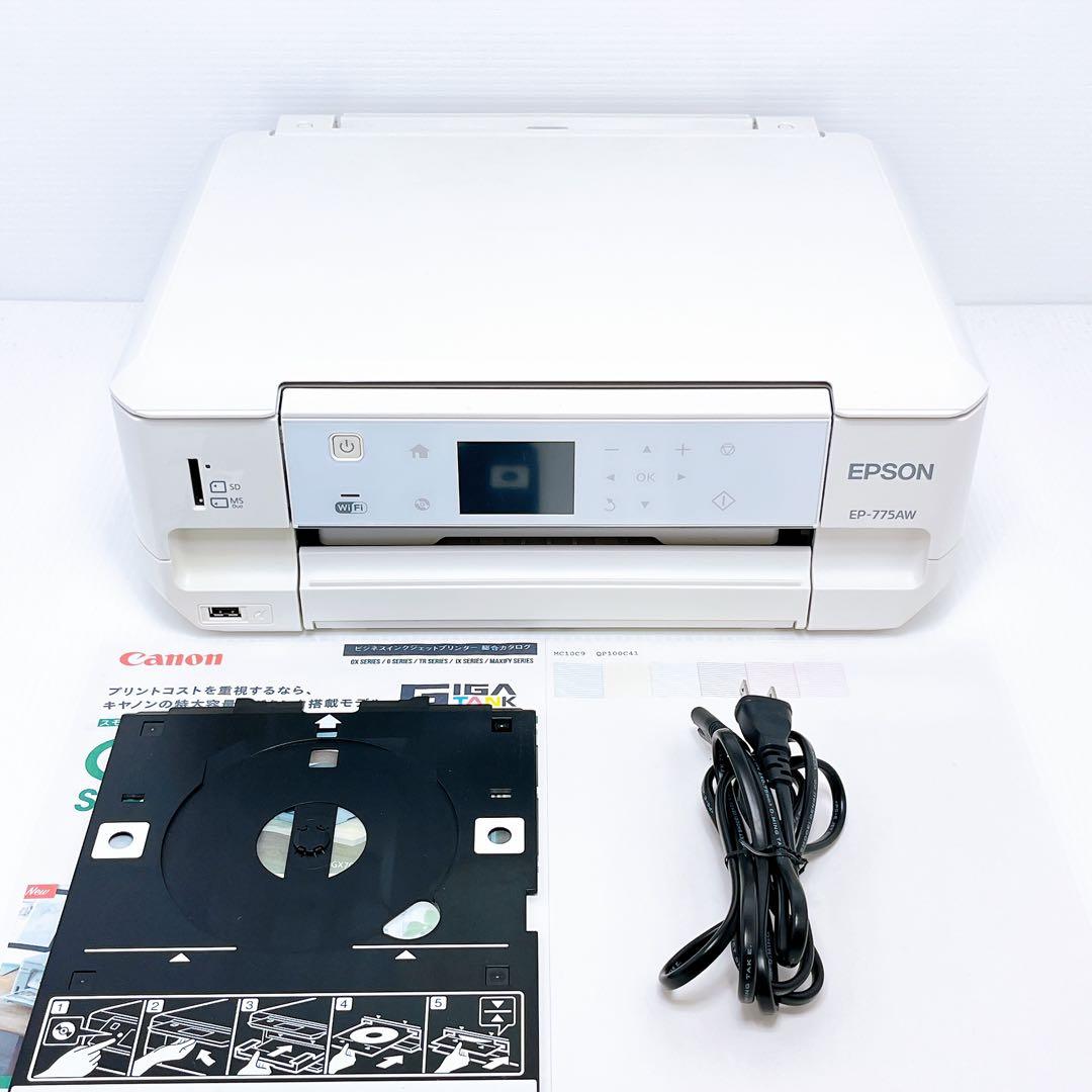 EPSON EP-775AW インクジェットプリンター エプソン - メルカリ