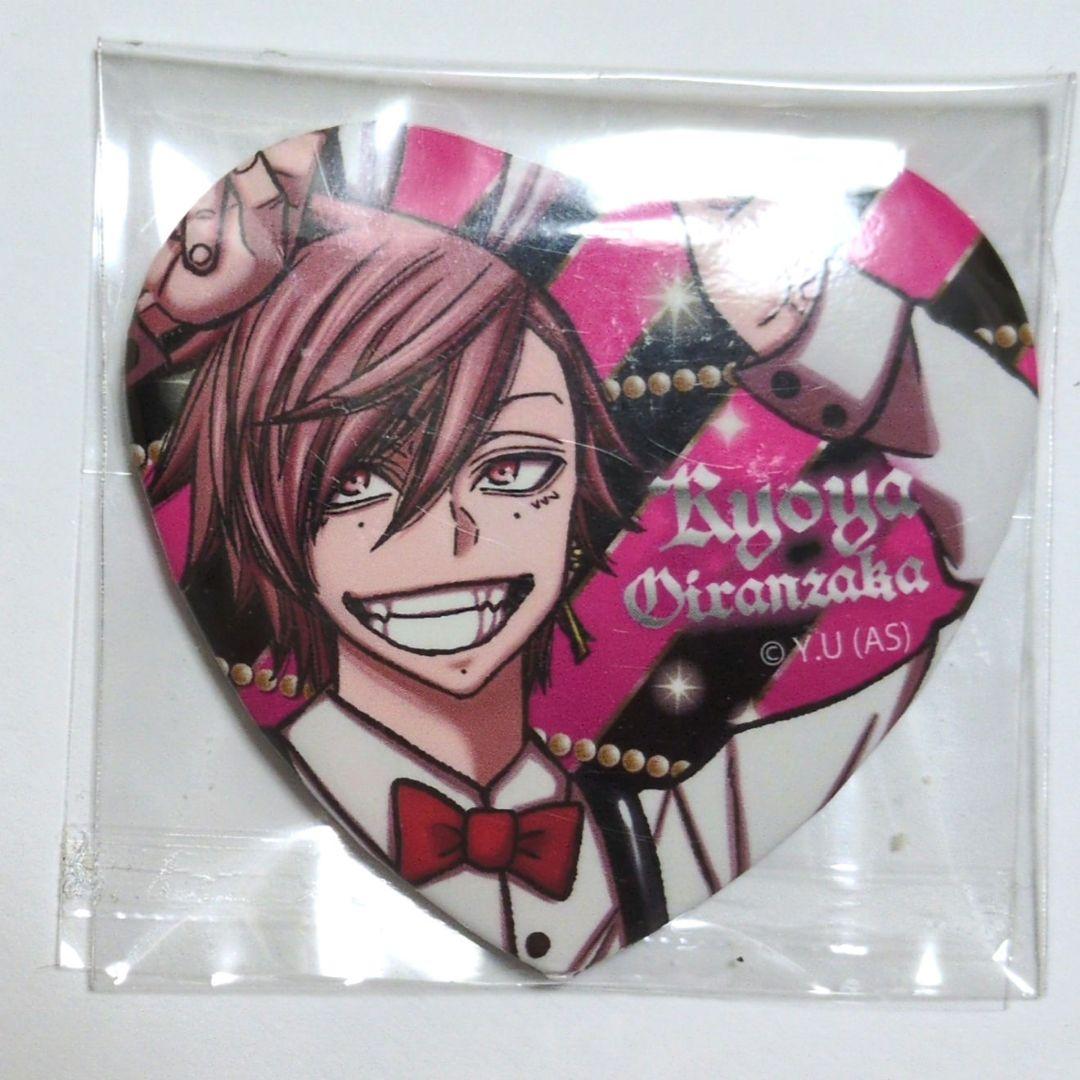 桃源暗鬼 花魁坂京夜 ハート缶バッジ バニー - メルカリ