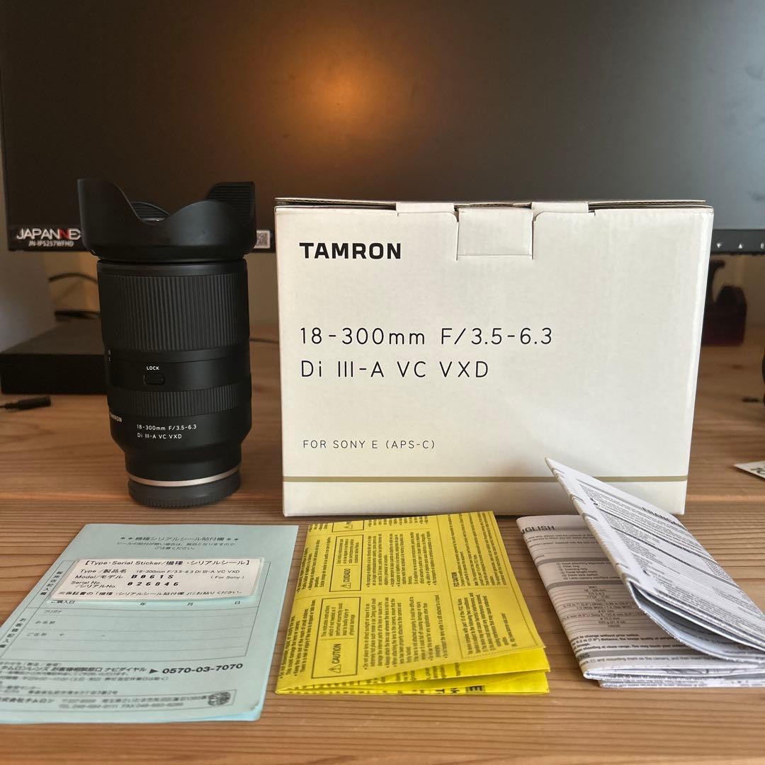 レンズ(ズーム) TAMRON18-300mm F/3.5-6.3 Di III-A VC VXD