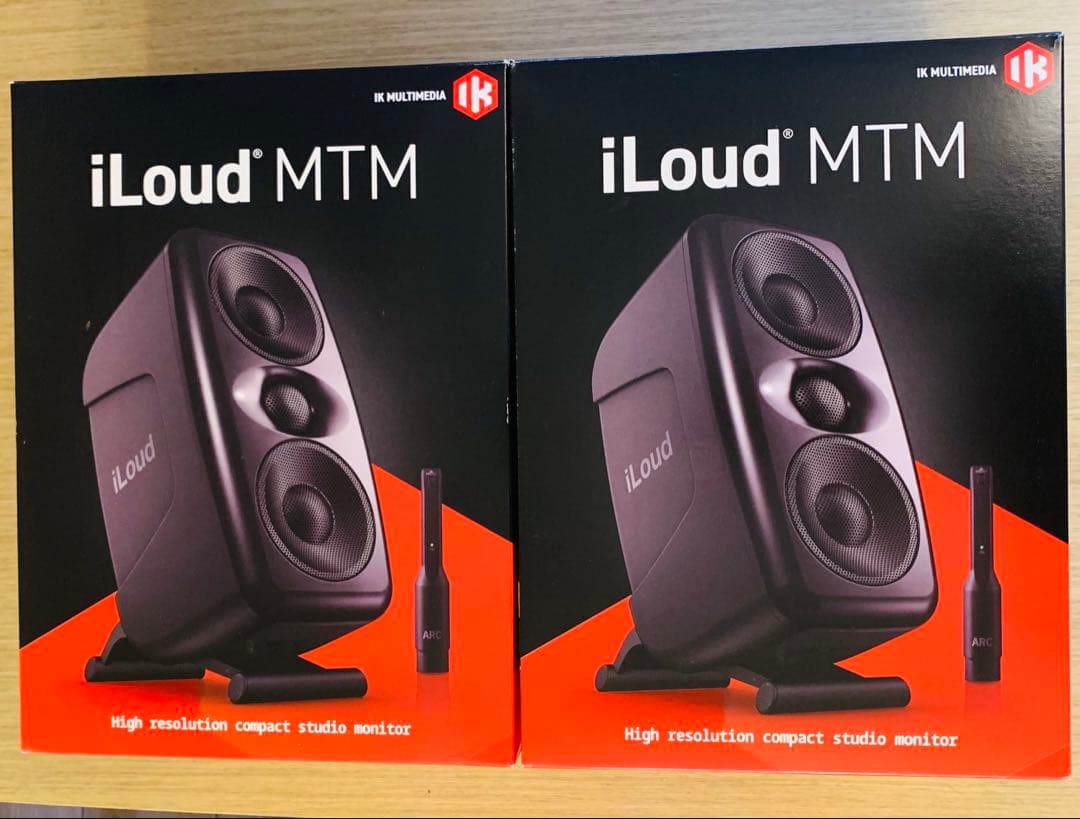 【2個セット】IK MULTIMEDIA iLoud MTM IK Multimedia iLoud MTM MKII Powered Studio Monitor Pair - Black