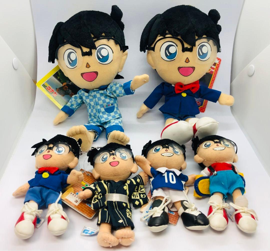 コナン ぬいぐるみ レトロ 当時物 6体セット - メルカリ
