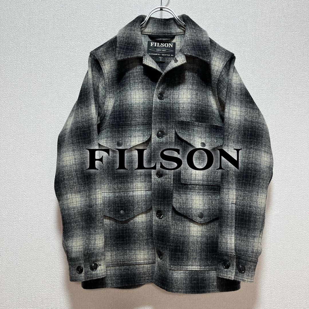 限定モデル】FILSON オンブレチェック マッキーノクルーザージャケット
