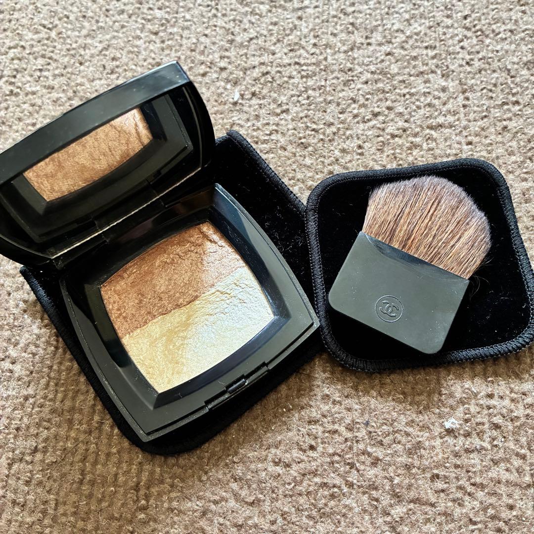 CHANEL デュオ プードゥル ルミエール フェイスパウダー 9002 - メルカリ