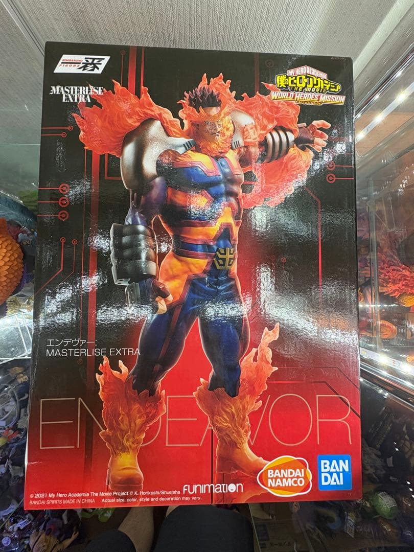 ヒロアカ オールマイト ホークス エンデヴァー MASTERLISE セットD賞