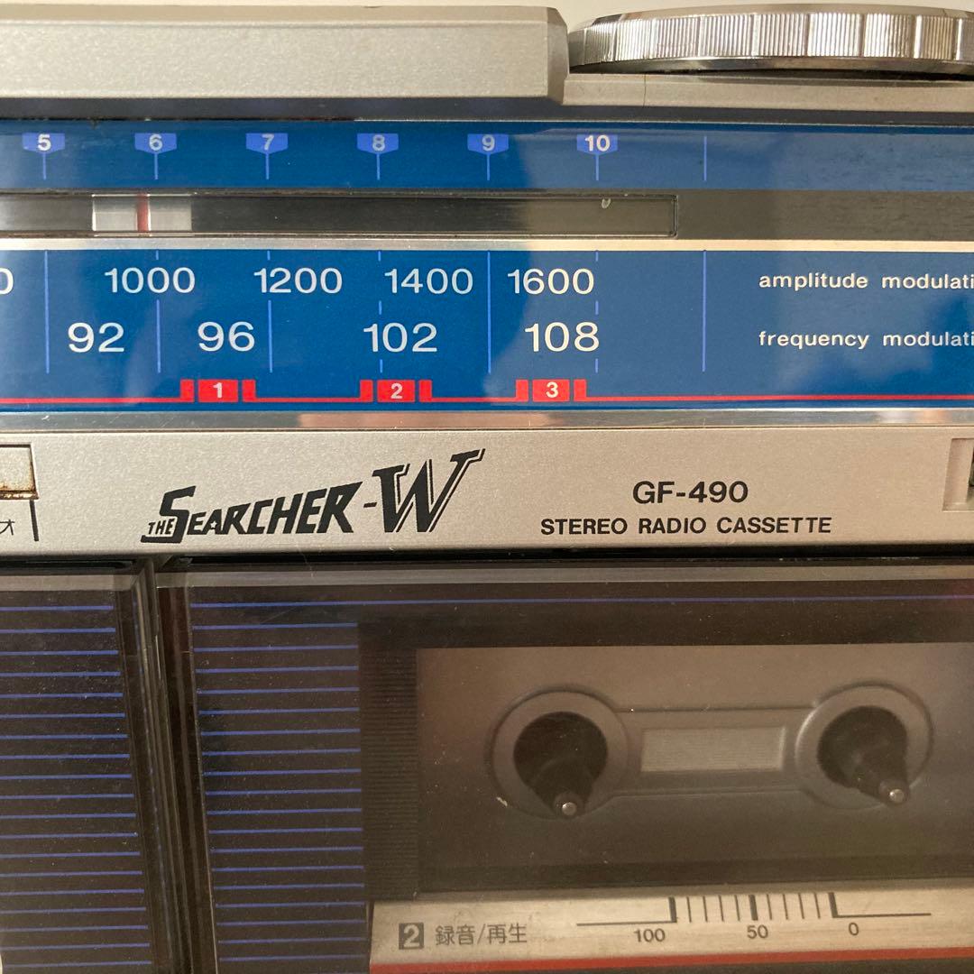 SHARP シャープ GF-490 ダブルラジカセ ラジカセ 昭和 レトロ 廃盤