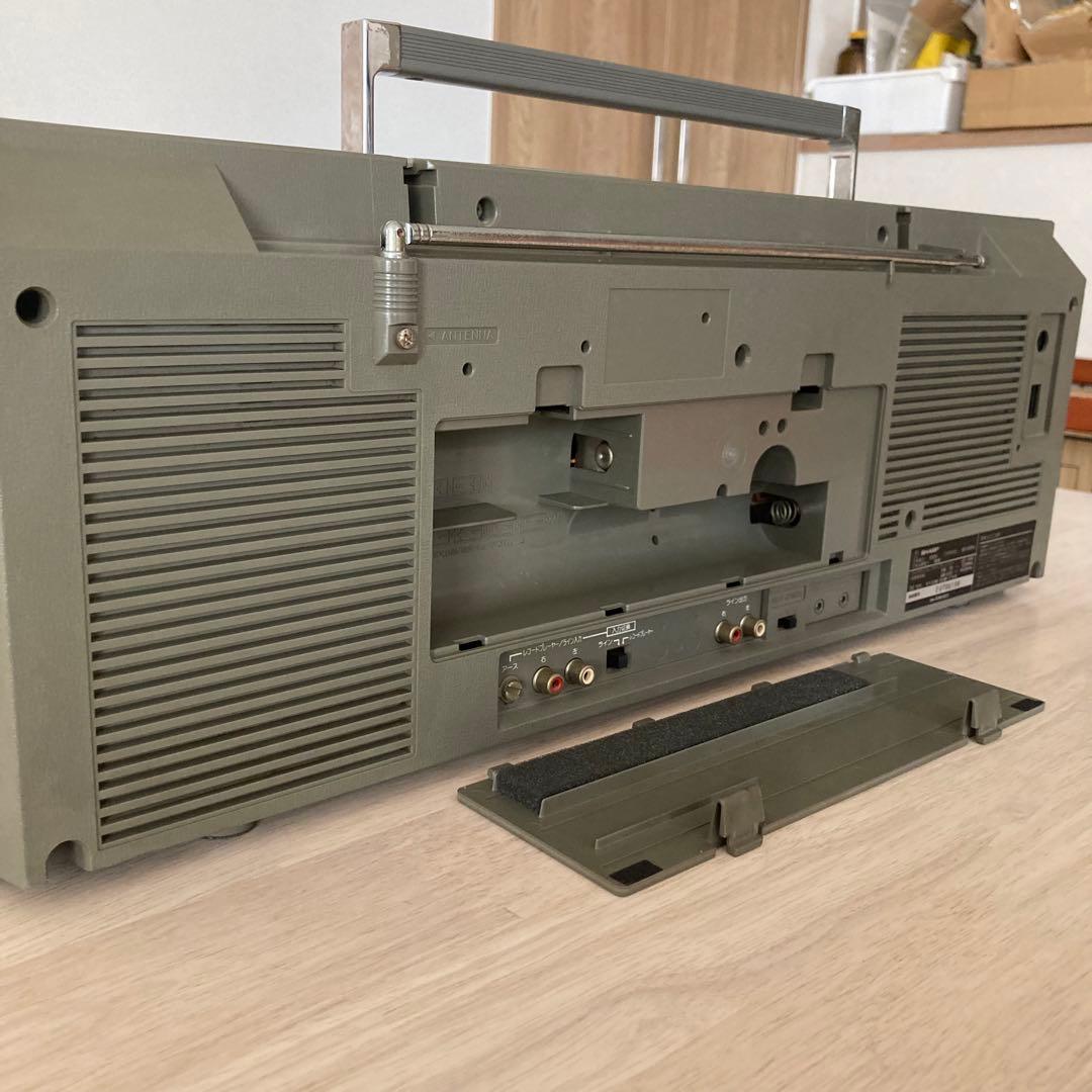 SHARP シャープ GF-490 ダブルラジカセ ラジカセ 昭和 レトロ 廃盤