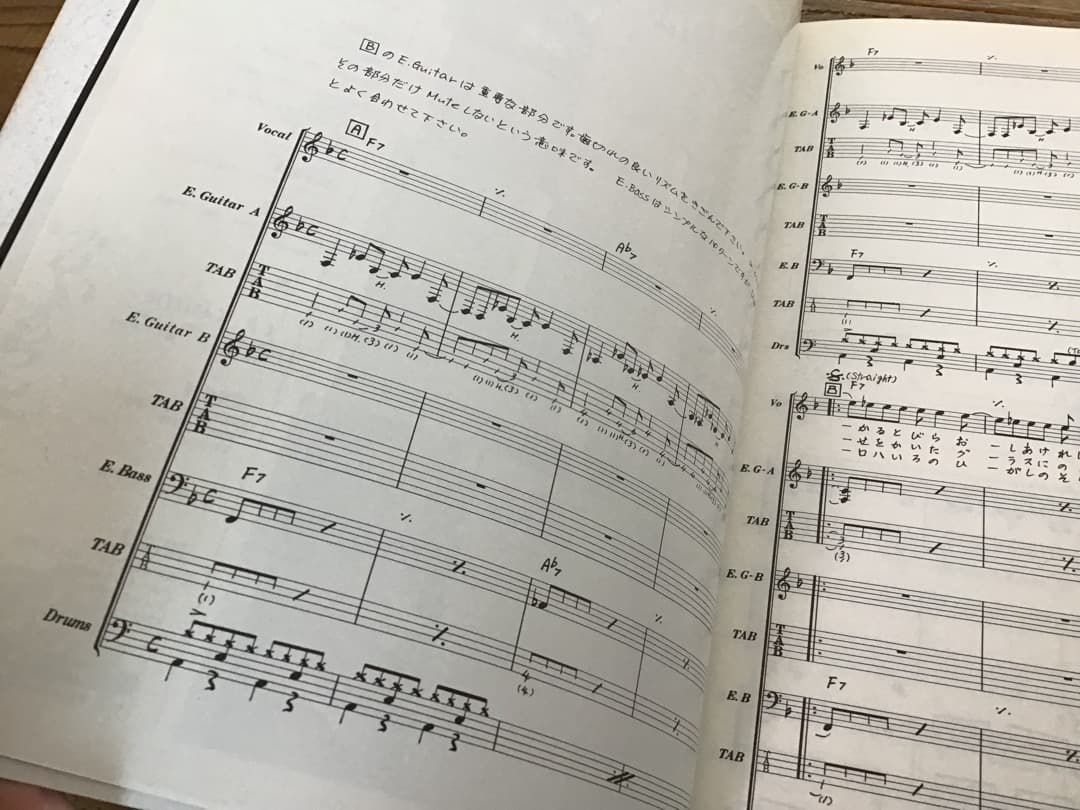 ☆薫婬蝿/いち/楽譜/タブ譜/バンドスコア/麗灑/じょおうばえ/りさ