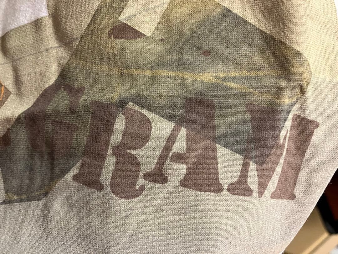 杉浦逸生 Tシャツ 当時物 デッドストック ブルーハーツ 手刷り GRAM