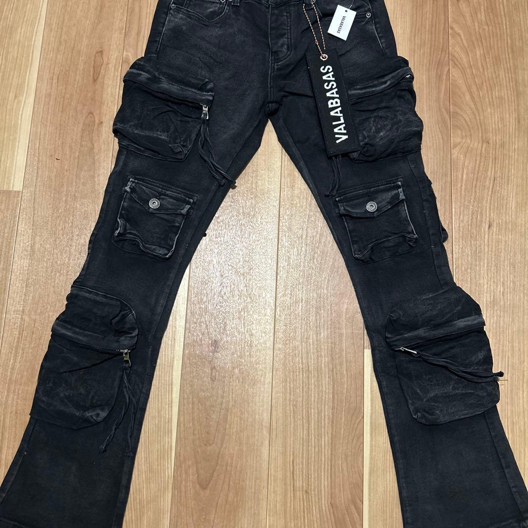 新品未使用】valabasas マルチポケットカーゴデニム29 - メルカリ