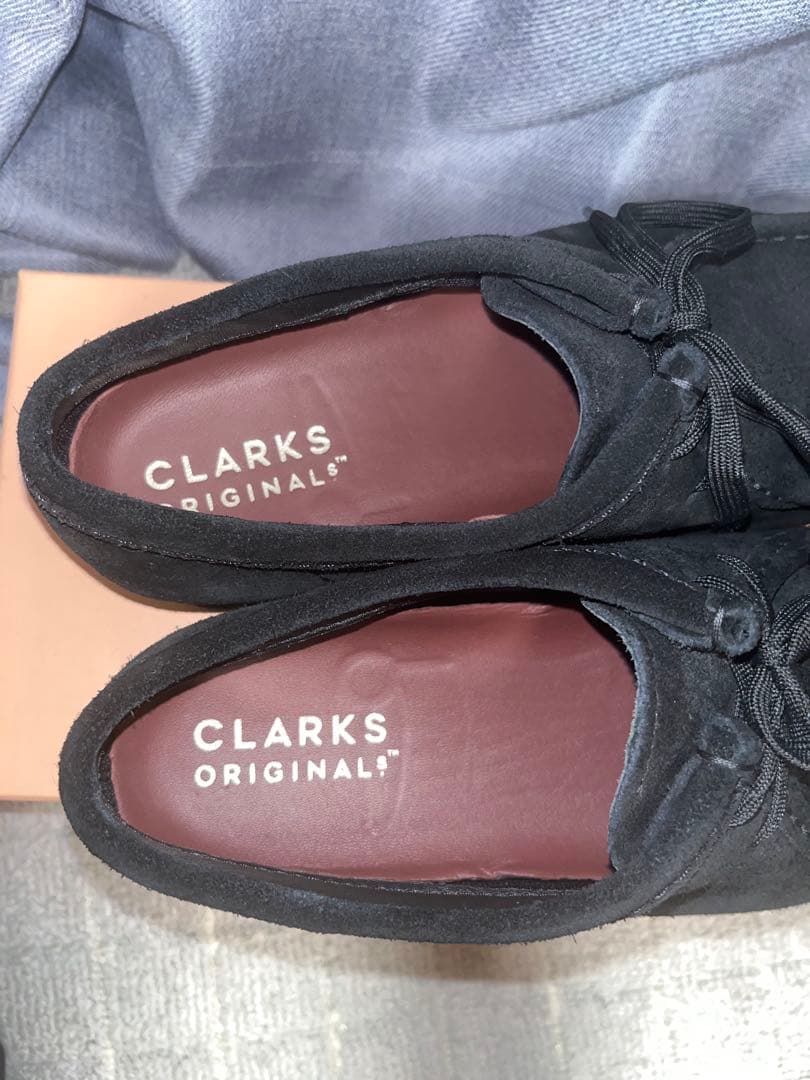 【美品】Clarks Wallabee GTX ブラック 26.5cw