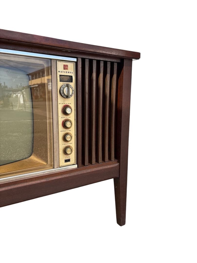 昭和40年代 National ナショナル TK-900D 真空管カラーテレビ - メルカリ