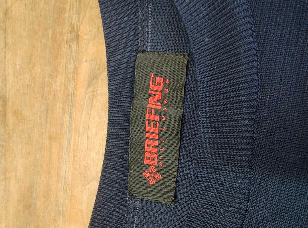 BRIEFING nano universe別注 ミラノリブ切り替ニットセーター - メルカリ