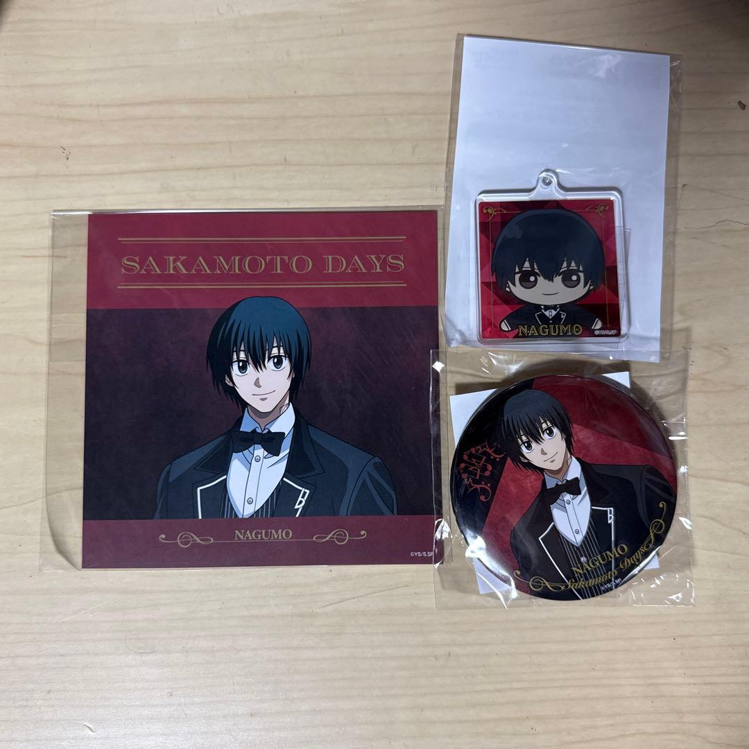 サカモトデイズ 南雲 バースデイ アクスタ 缶バッジ フィギュア ちび