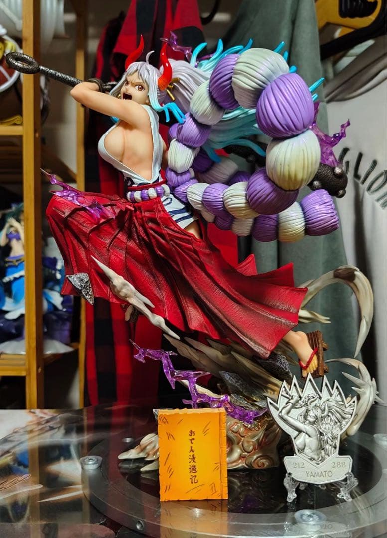 ワンピース ヤマト(大和) ガレージキット フィギュア1/8popサイズ