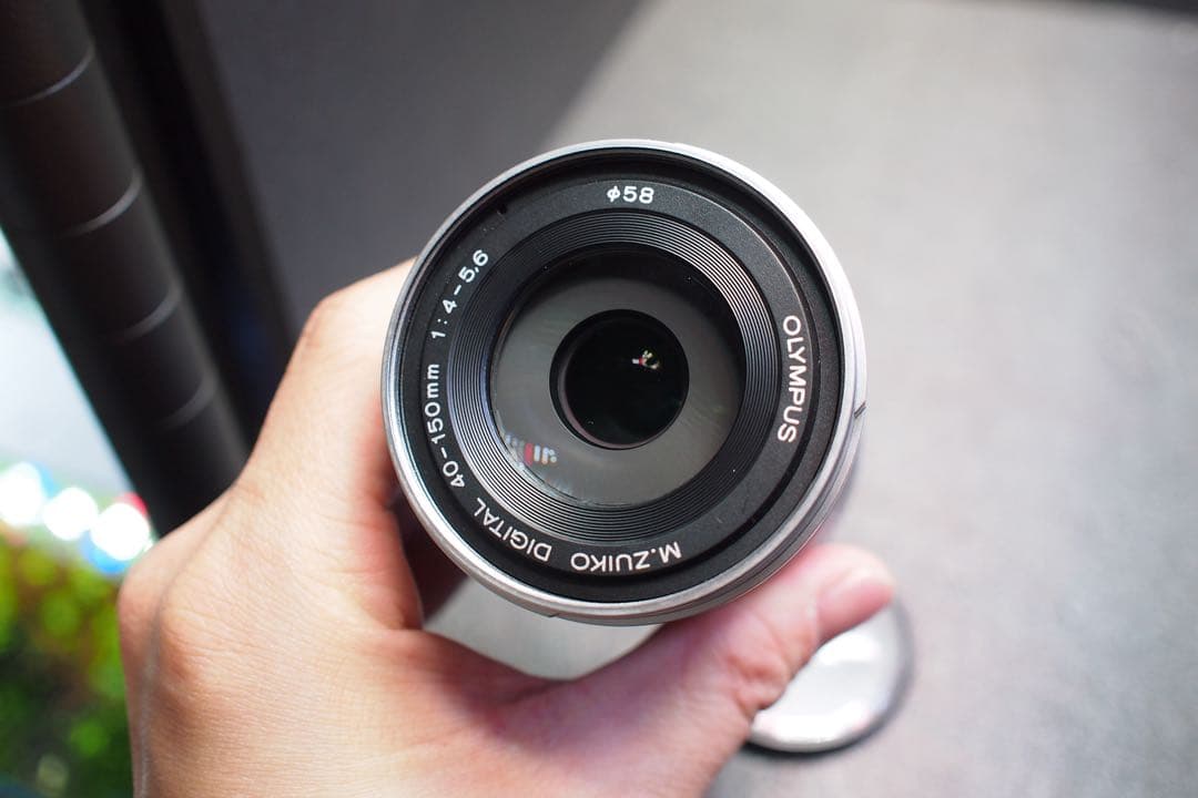 OLYMPUS M.ZUIKO 40-150mm F4-5.6 R シルバー - メルカリ