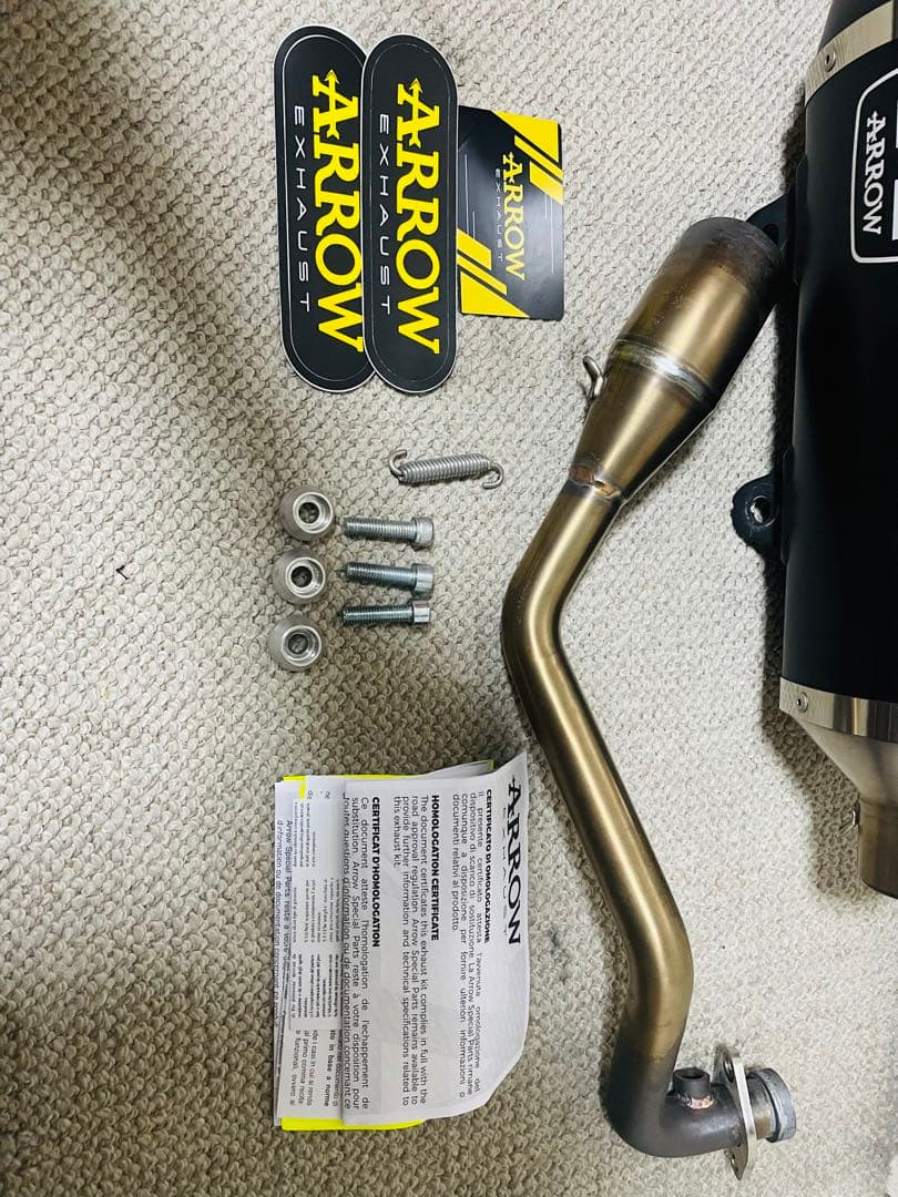 ARROW マフラー (SRGT125/200 APRILIA) - メルカリ