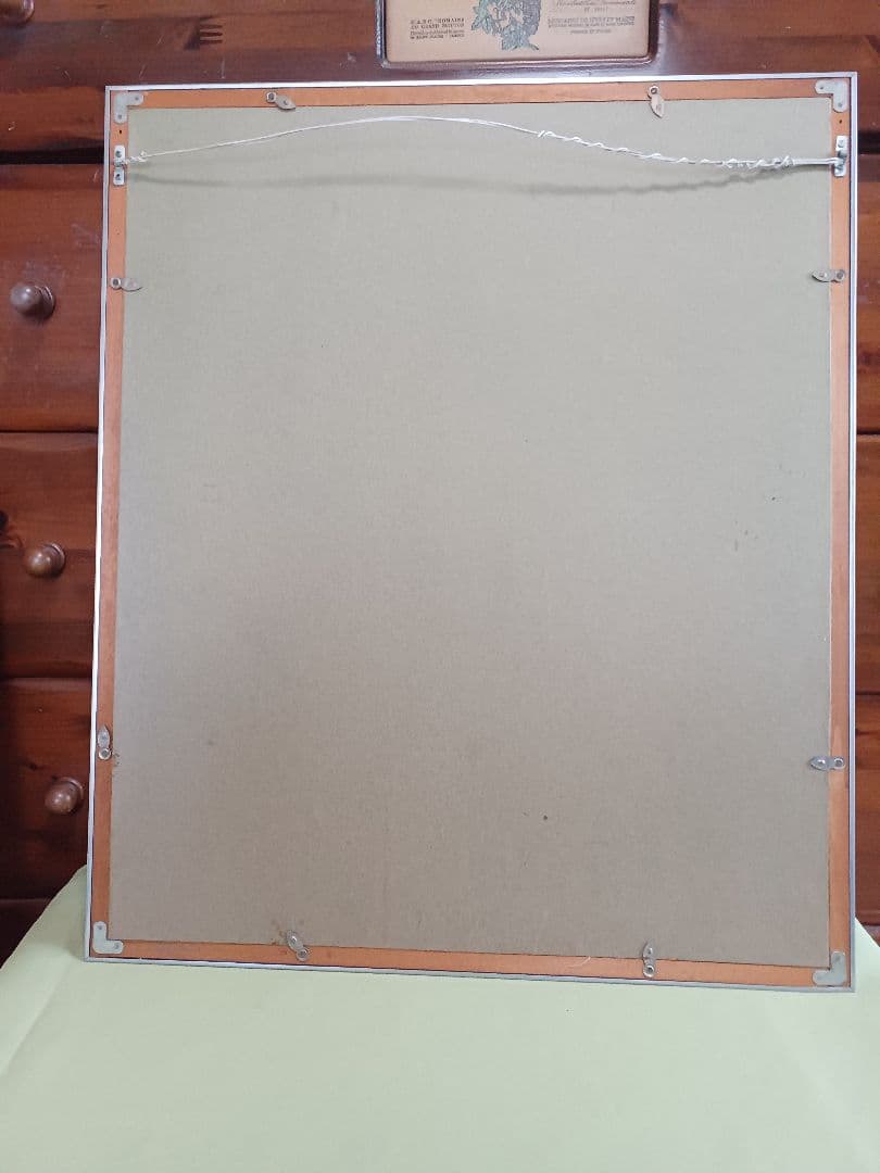 藤野一友（中川彩子）　「妖精」　油彩F6　シュルレアリスム　幻想　夭折画家　希少