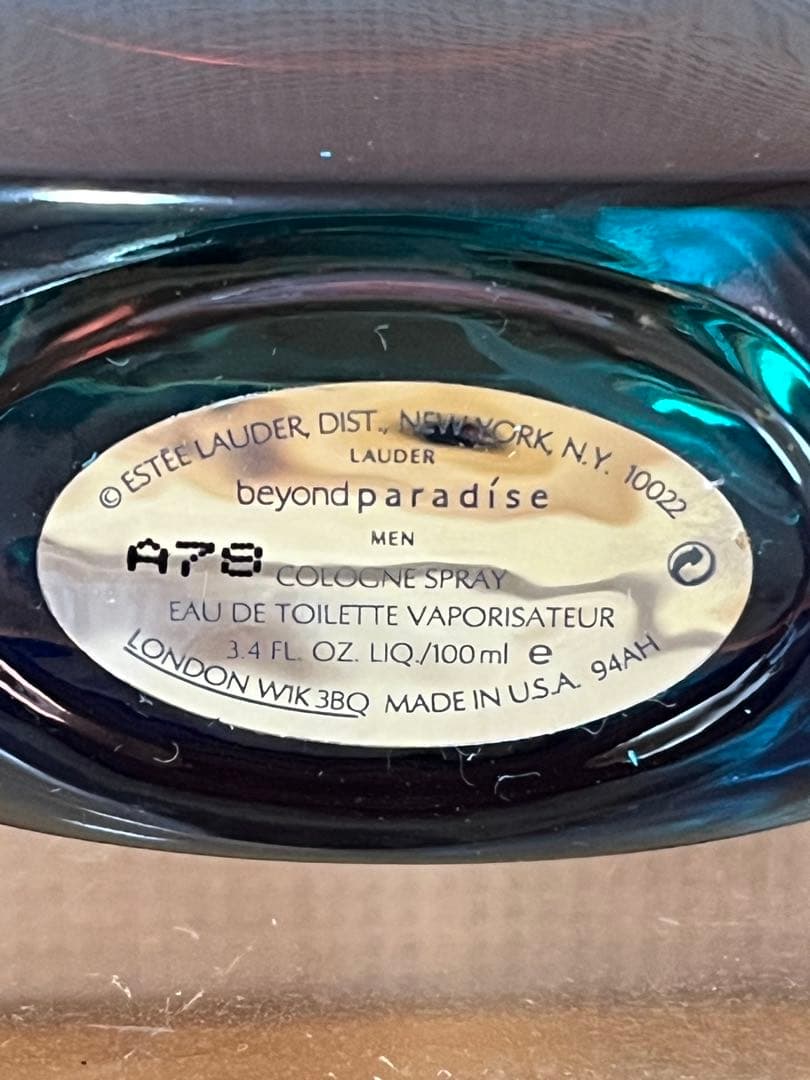 a457/廃盤レア★エスティーローダー ビヨンド パラダイス メン100ml