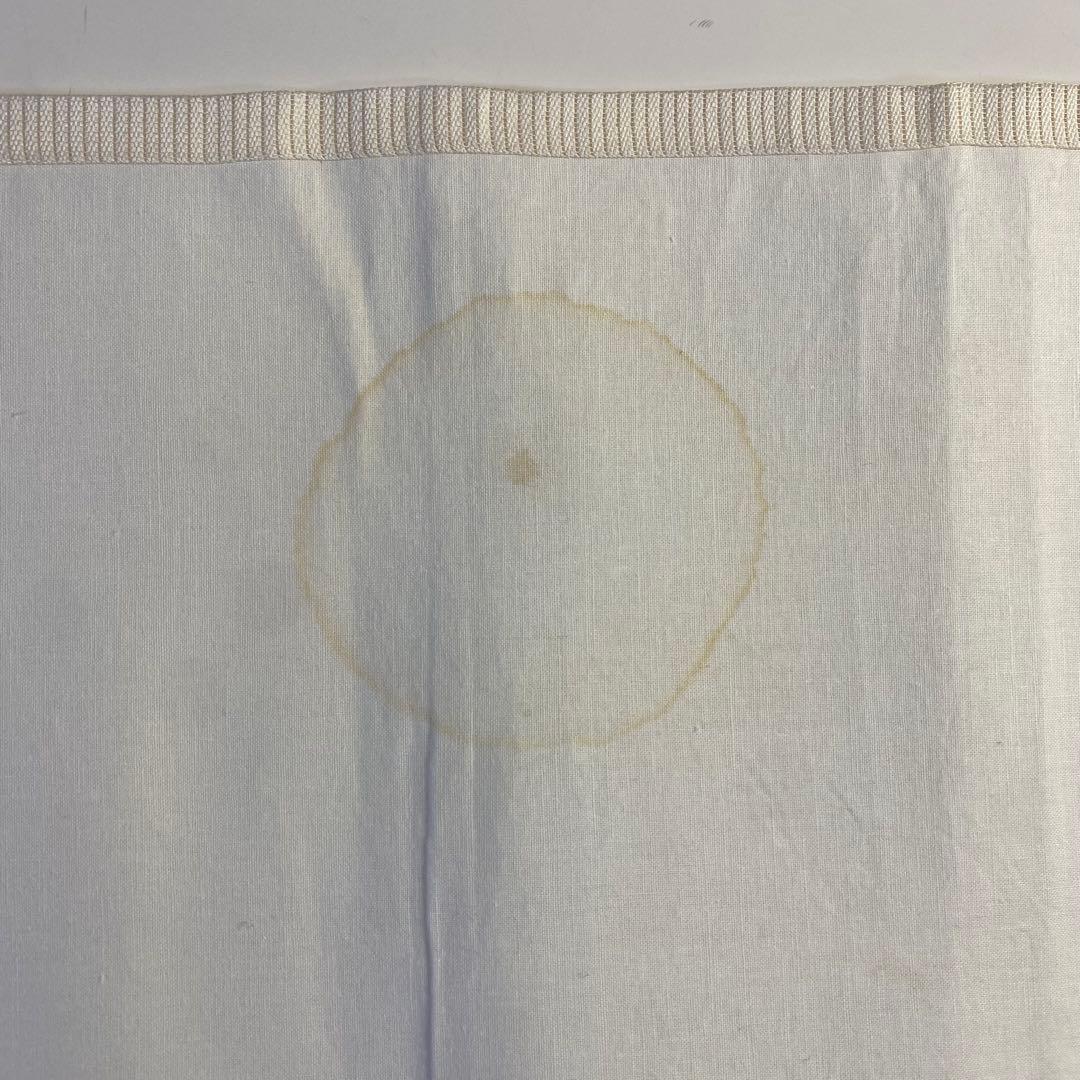 5k897 名古屋帯　絹　夏帯　夏物　絽　落款　旭峯　手書き　蘇州刺繍　白　花柄