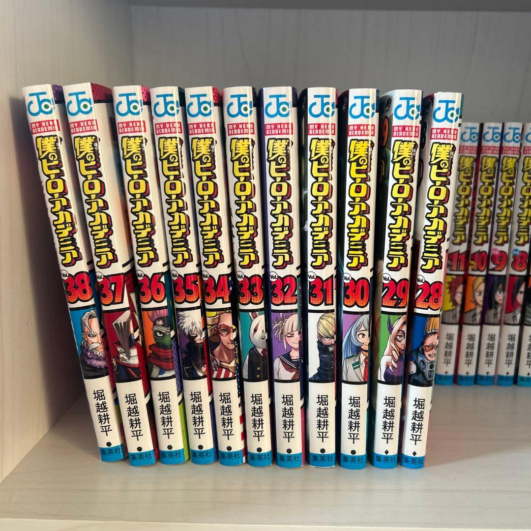 僕のヒーローアカデミア ヒロアカ マンガ 38巻セット 全巻セット 僕の
