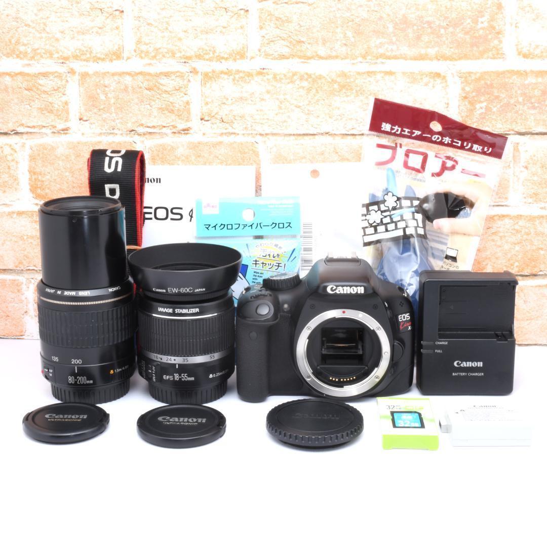 コスパ抜群✨Canon Kiss X4✨軽量コンパクトな入門セット♪ - メルカリ