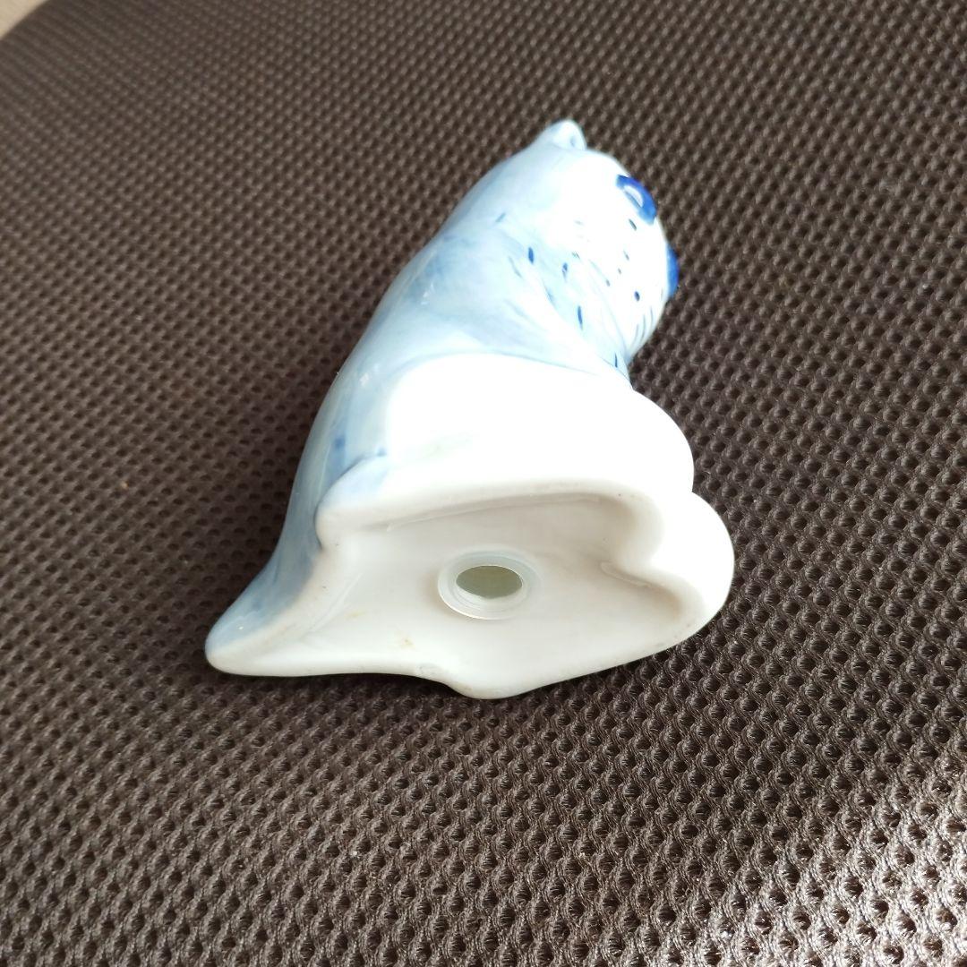 伝染るんです かわうそ君 陶器の置物