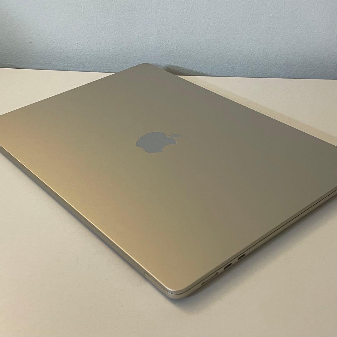 MacBook Air M2 15インチ RAM16GB/1TB スターライト