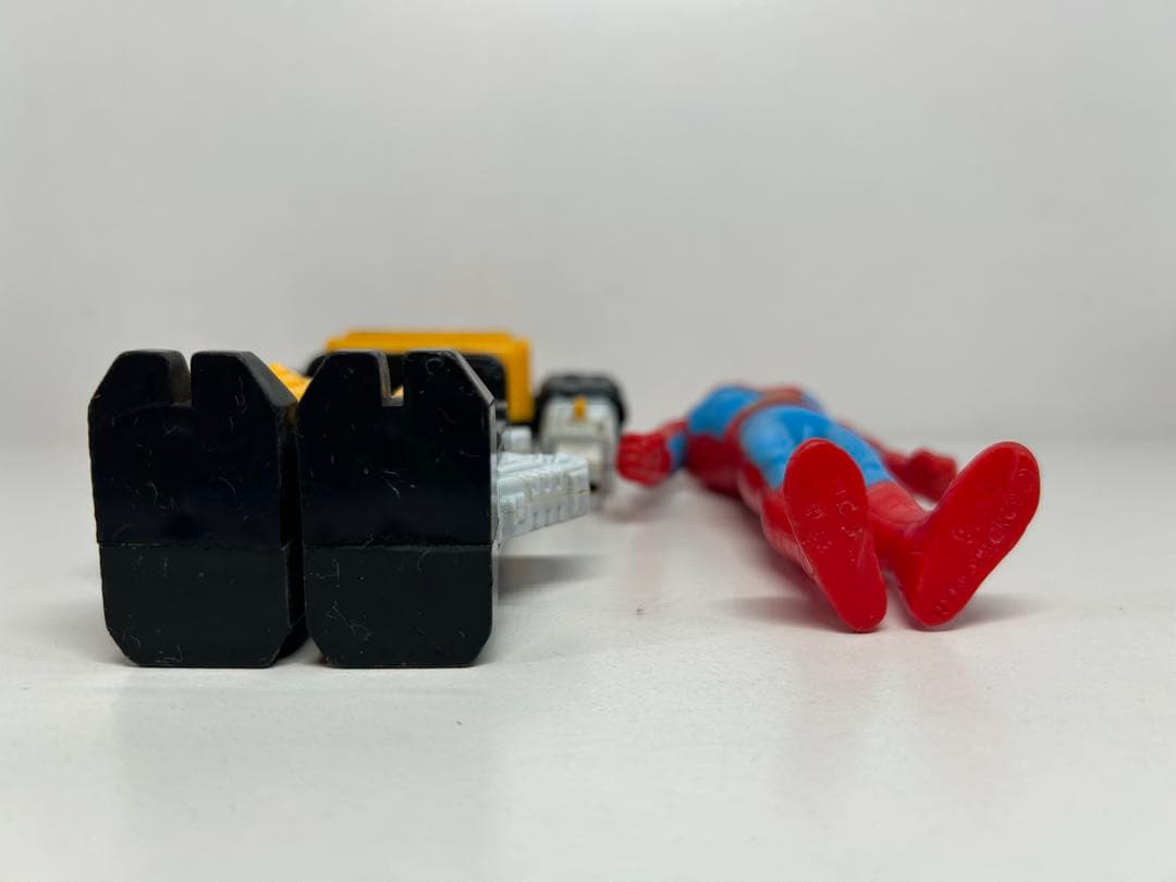 ポピー スパイダーマン レオパルドン セット 当時物 東映 ソフビ