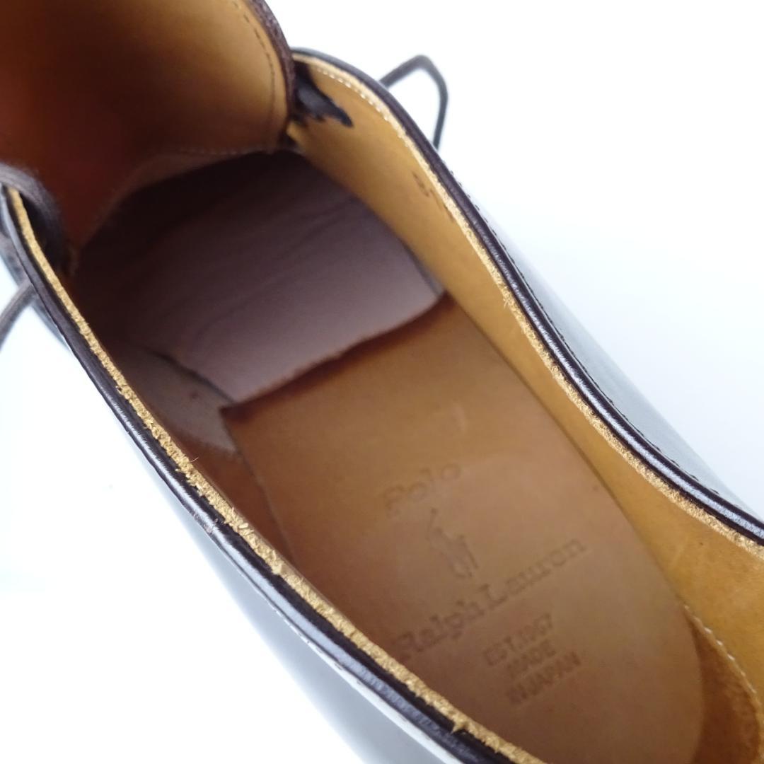 日本製新品廃盤ポロラルフローレン リーガル製 チャッカーブーツ 25.0