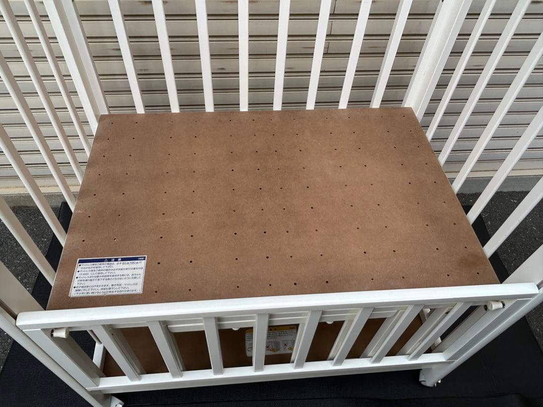 引取・配達】カトージ ベビーベッド ミニタチベッド ビアンコ2 大阪