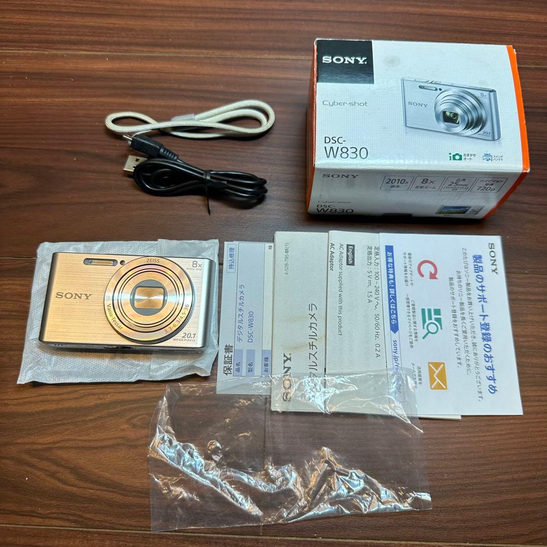 SONY Cyber-Shot DSC-W830 デジカメ 5655 - メルカリ