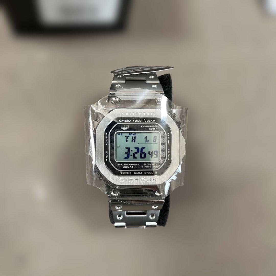 新品未使用 GMW-B5000D-1JF フルメタル シルバー 国内正規品 - メルカリ