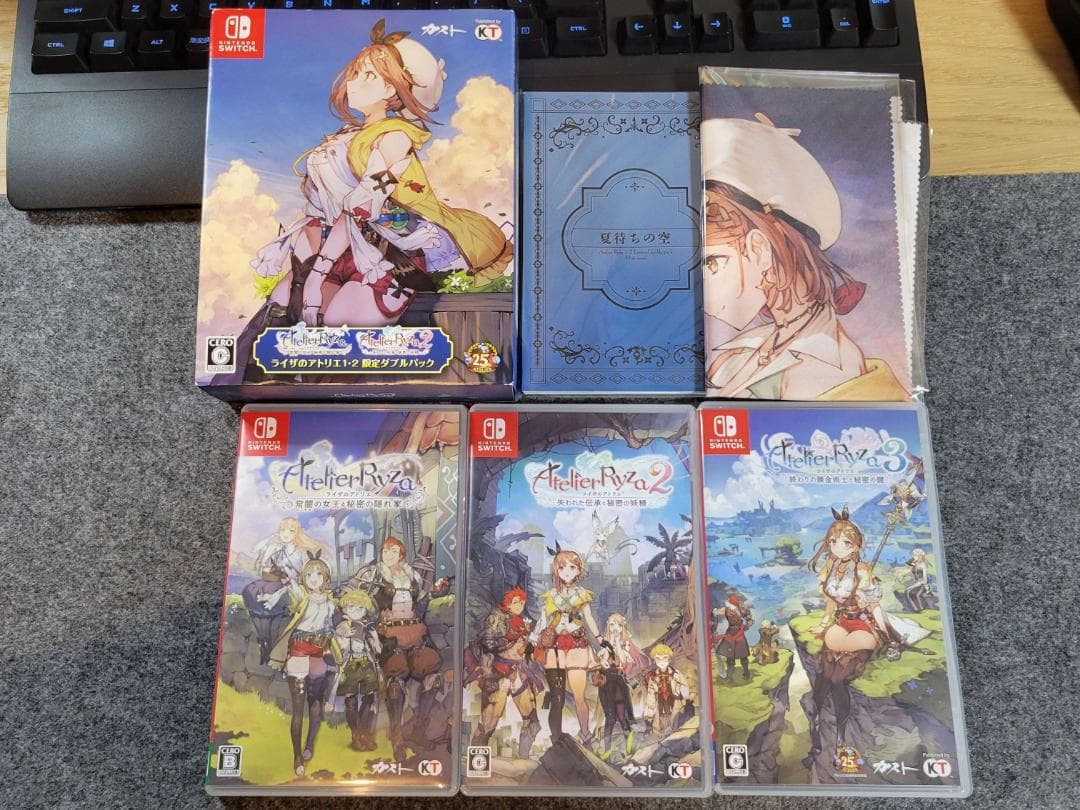 【Switch版】ライザのアトリエ1 2 3 セット-限定ダブルパックグッズ付き Amazon.co.jp: 【Switch】ライザのアトリエ1・2 限定ダブルパック