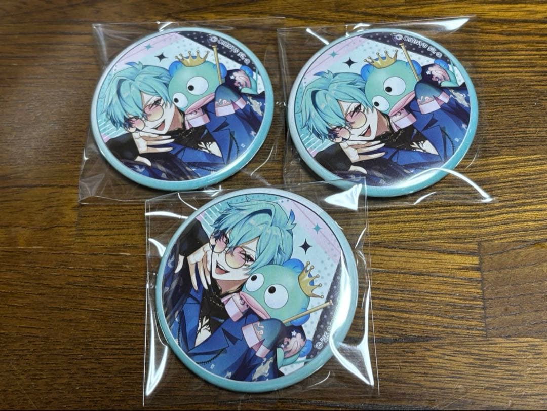 フラガリアメモリーズ なかよくフェスティバル ハンギョン 缶バッジ3つ