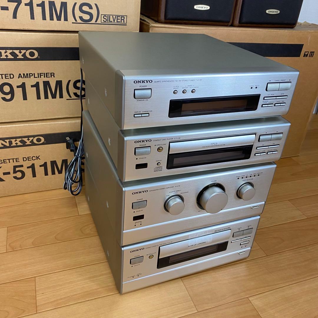 ONKYO コンポ K-511M C-711M T-411M A-911M - メルカリ