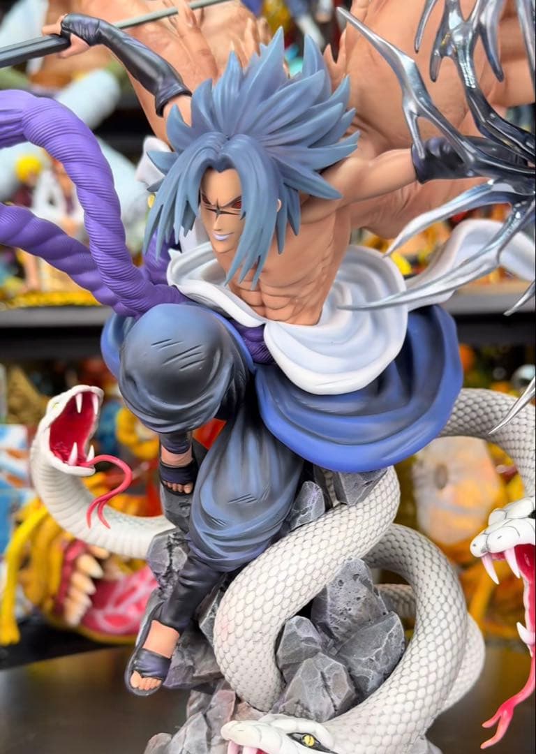 NARUTO -ナルト- サスケ【日の呪印】フィギュアガレージキット1/8