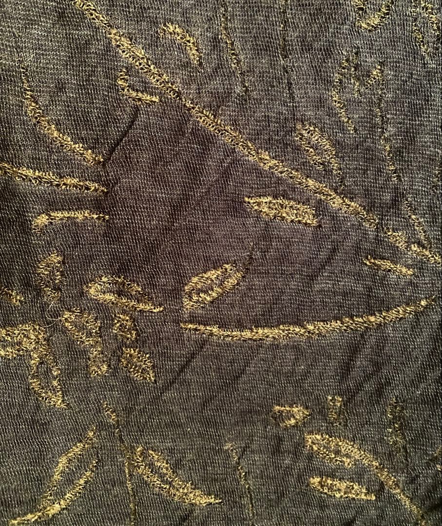 ヨーガンレール　24年秋　未使用　\"ハーブ\" ロングカーディガン　ババグーリ