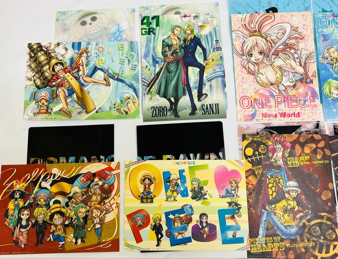 ワンピース ビジュアルアートファイル 2012 16種コンプリートセット