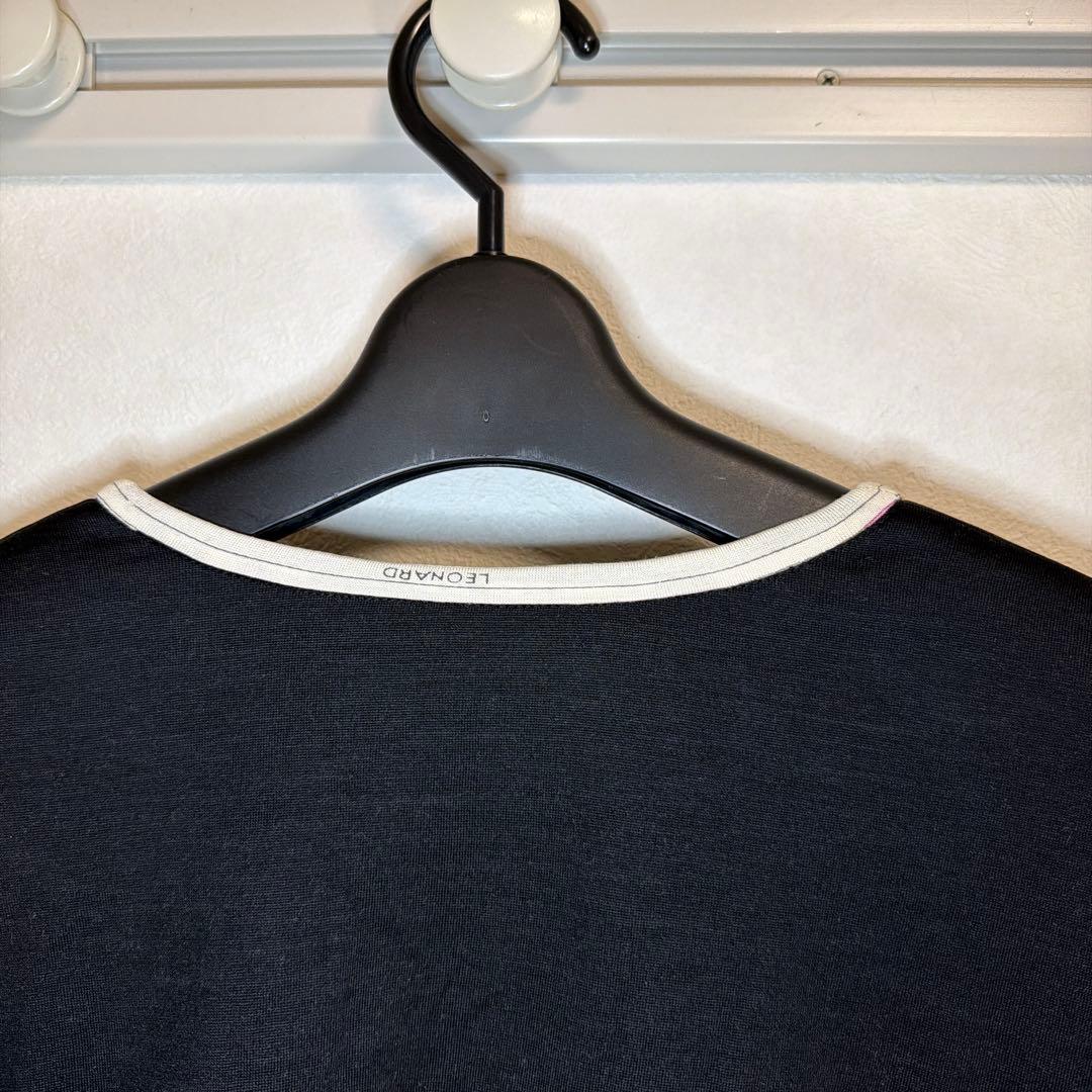 LEONARD レオナール シルクウール カーディガン Mサイズ - メルカリ