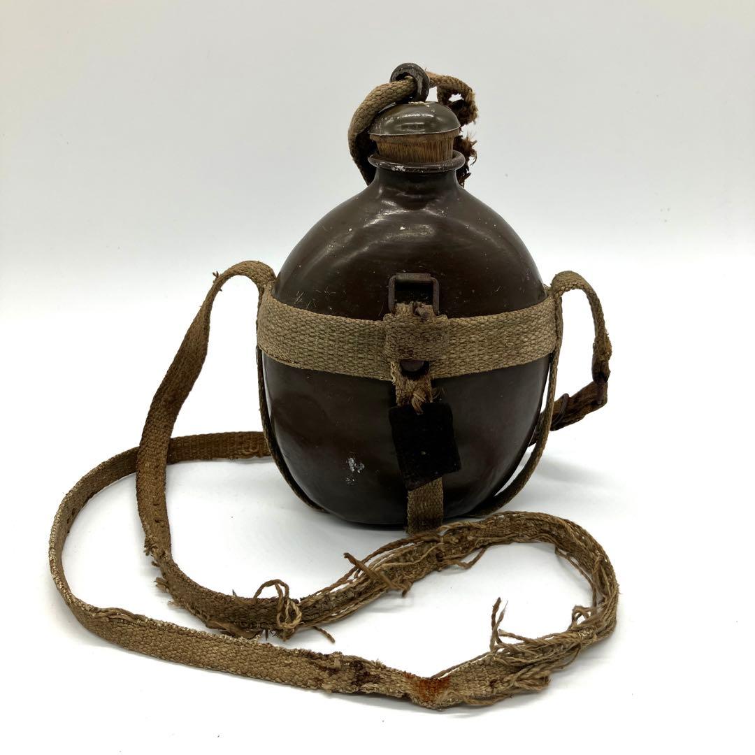 昭和レトロ アルミ水筒 水筒 戦前 戦中 戦後 紐付き 当時物 - メルカリ