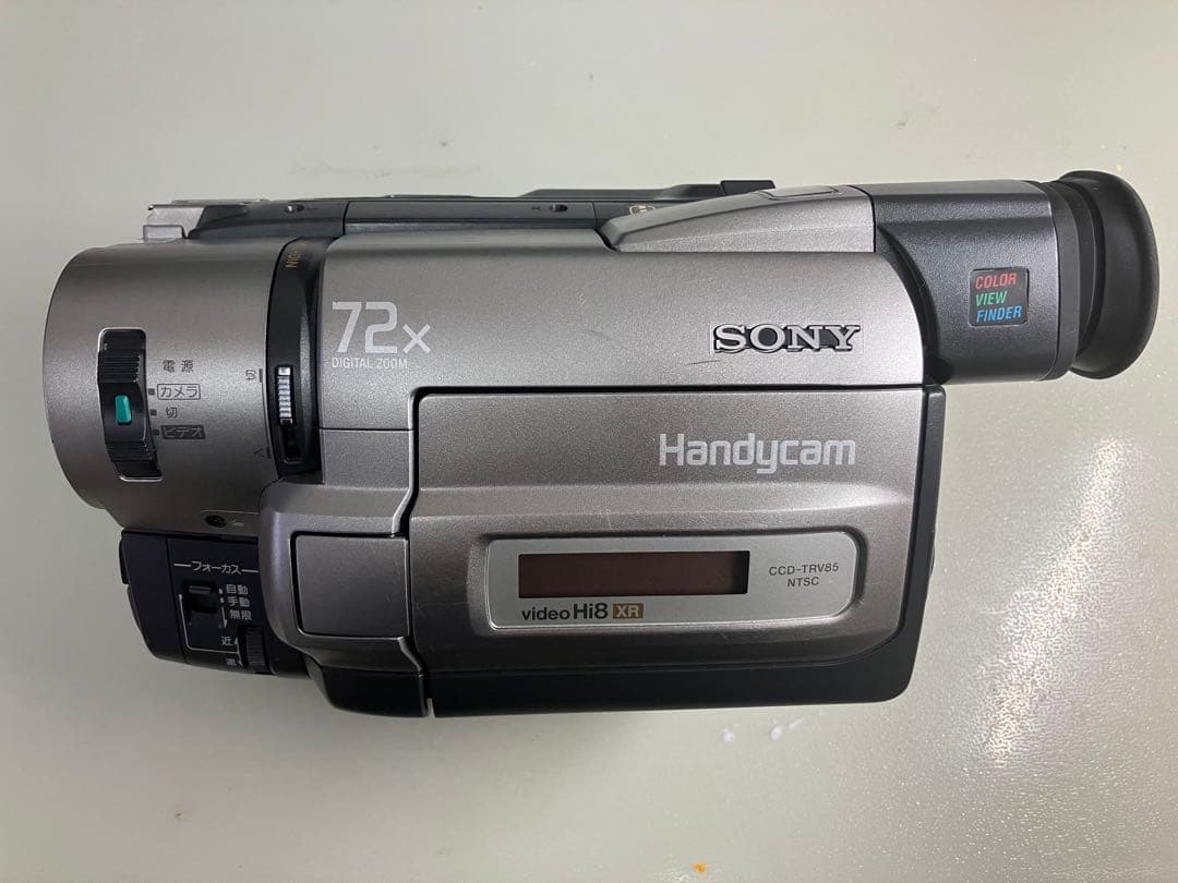 8mm SONY ビデオカメラ CCD-TRV85 - メルカリ