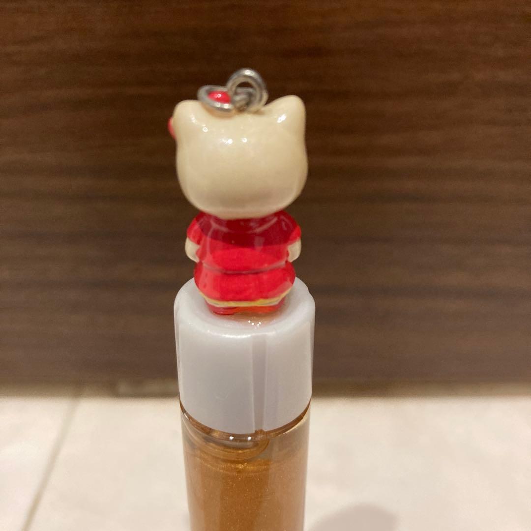 レトロ《2002年 ハローキティ リップグロス》当時物 コスメ☆ゴールド