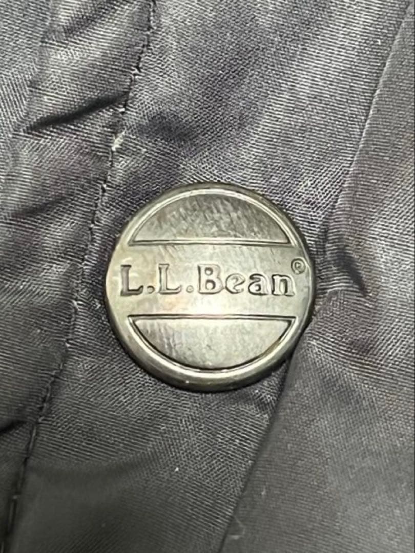 トップス 70s 80s L.L.BEAN down best XL black