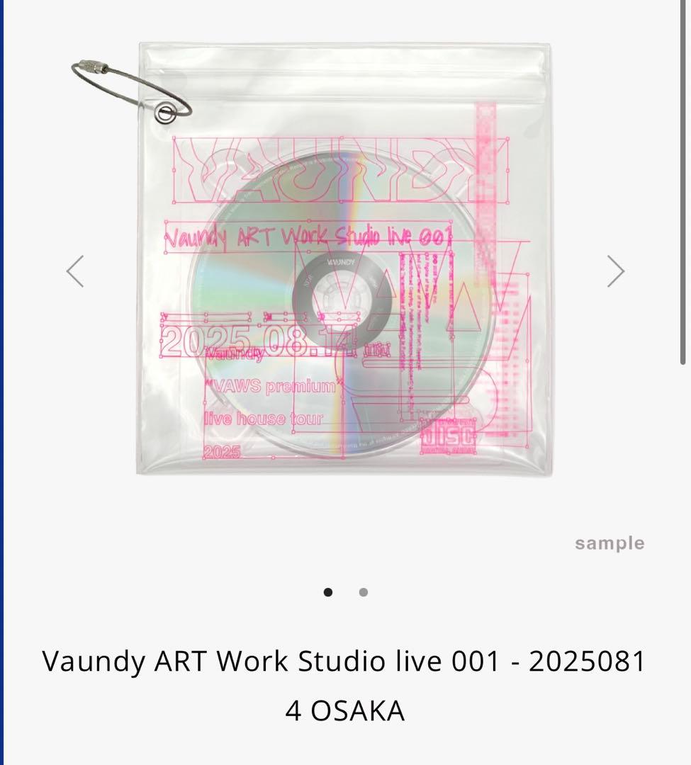 Vaundy VAWS ライブハウス 音源CD 大阪 - メルカリ