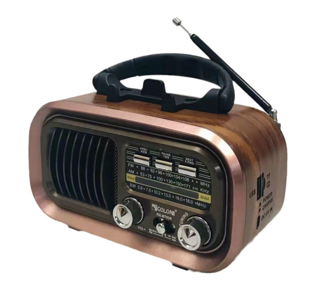 US直輸入 Falloutラジオ短波AM/FM/SW 3波段ラジオ/BT