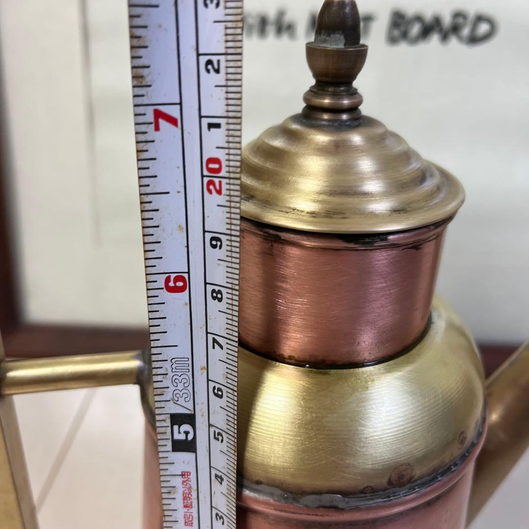 イタリア製 カゾラロ社 オリエーラ【オイル差し】アンティーク銅真鍮