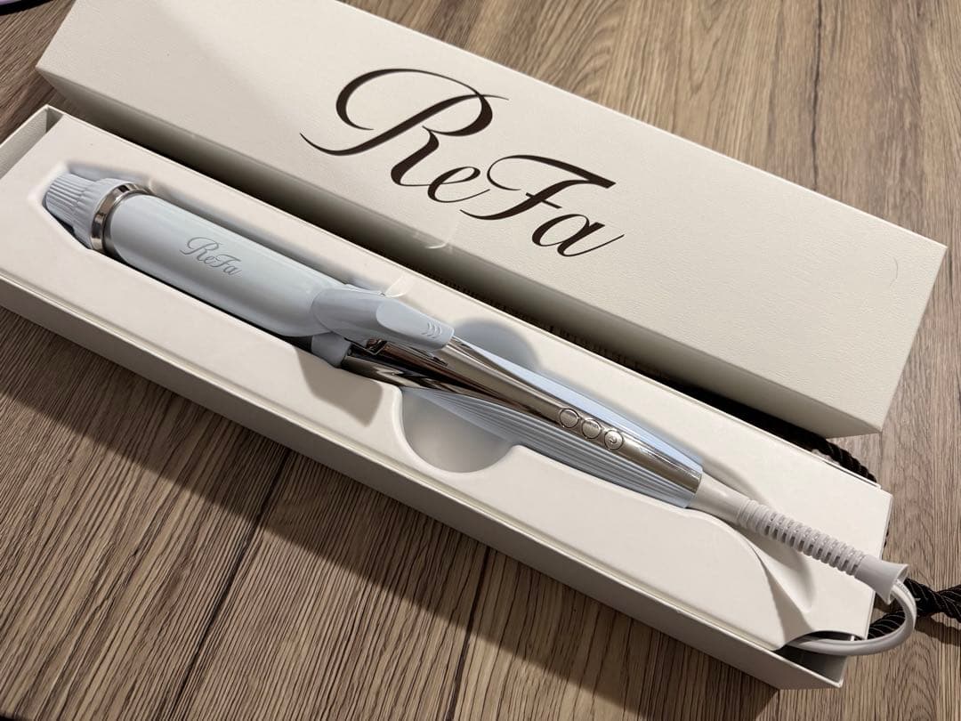 【新品未使用】ReFa カールヘアアイロン ホワイト 箱付き 保証書付き ReFa カールヘアアイロン RE-AF00A ホワイト - メルカリ